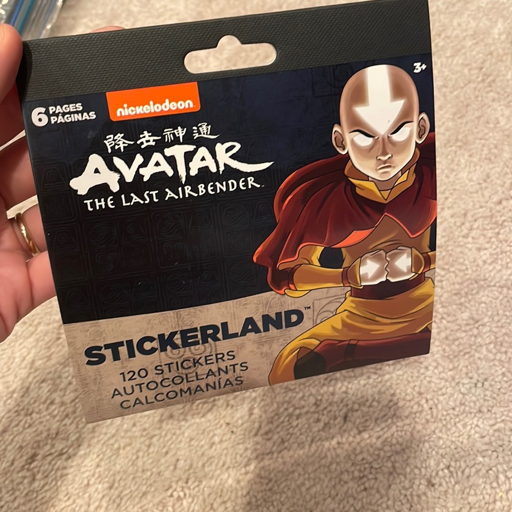 Nwt avatar sticker book